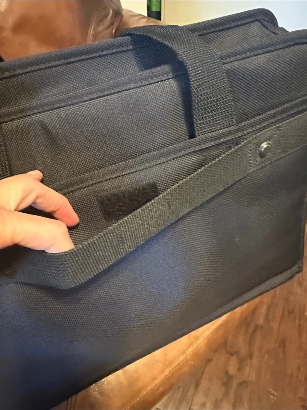 Wilson’s | NWT Black Men's Briefcase/ Messenger/ Laptop Bag